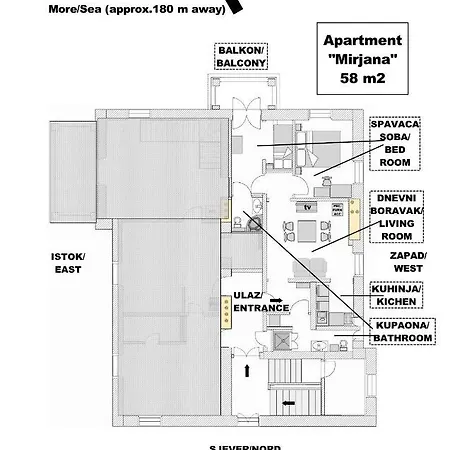 Jure - Mirjana Appartement